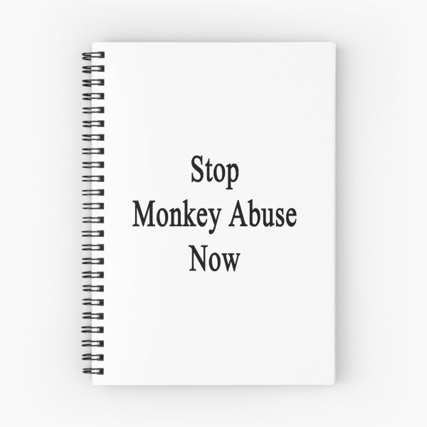 Item preview, Stop Monkey Abuse Now designed and sold by supernova23.