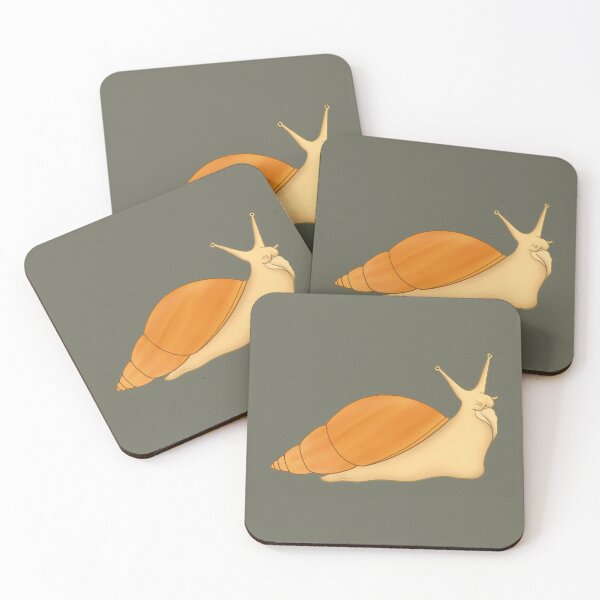 Item preview, Giant African Land Snail, Achatina fulica, jadatzi designed and sold by anacecilia.