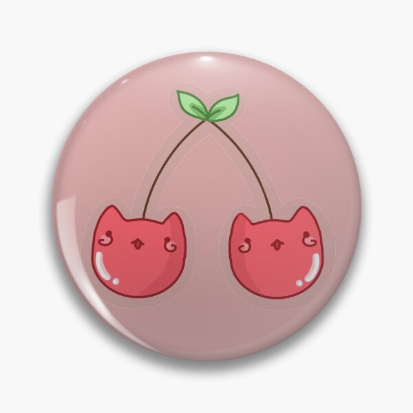 Item preview, double trouble cherry kitties designed and sold by Fruit-Basket.