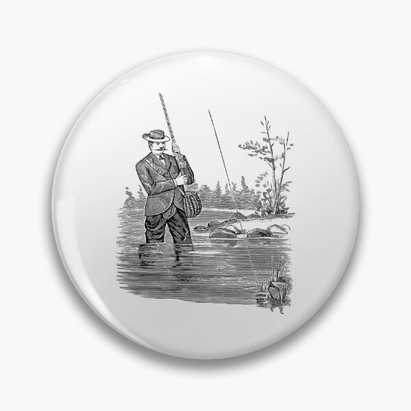 Item preview, fishing digital illustration  designed and sold by ADITYA TRIPATHY.
