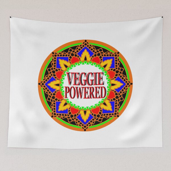 Item preview, VEGGIE POWERED 3 Mandala Graphic designed and sold by EdwardMonet.