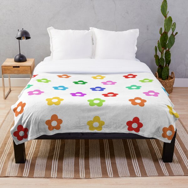 Item preview, rainbow flowers designed and sold by baddiedesigns.