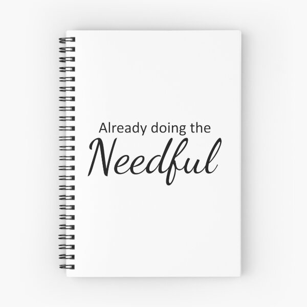 Item preview, Already doing the Needful designed and sold by brokenlyrics.
