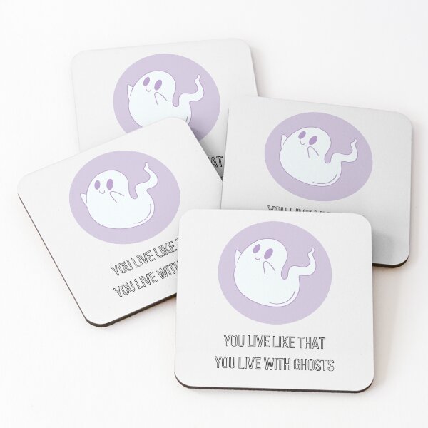 Item preview, you live with ghosts designed and sold by peachyasho.