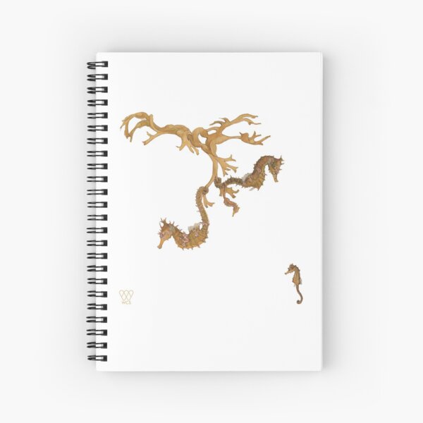 Seahorses Spiral Notebook