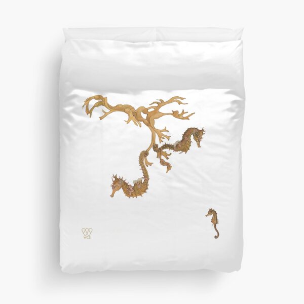Seahorses Duvet Cover