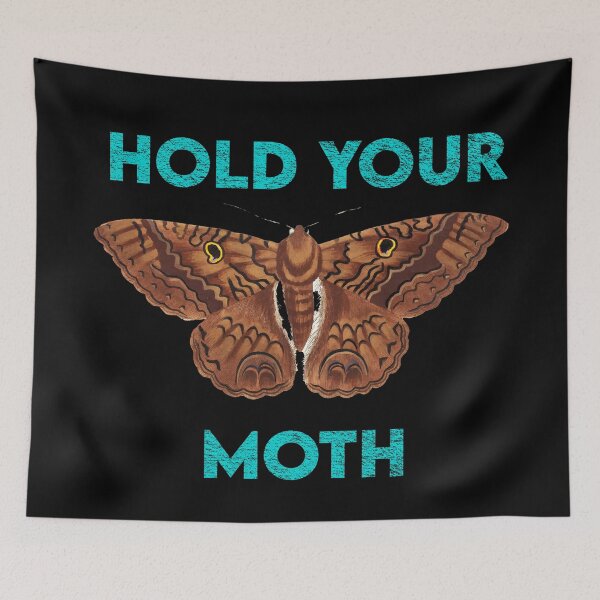 Item preview, National Moth Week Shirt | Hold Your Moth | Funny Shirt | Funny Gift Idea designed and sold by TheNorthLight.