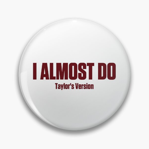 Item preview, red Taylor swift taylors version I almost do designed and sold by TheLastMayDay.