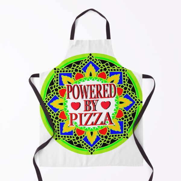 Item preview, POWERED BY PIZZA designed and sold by EdwardMonet.