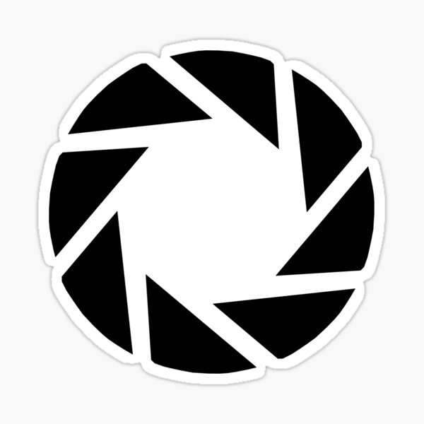 Portal 2 Apature Labs Logo Sticker