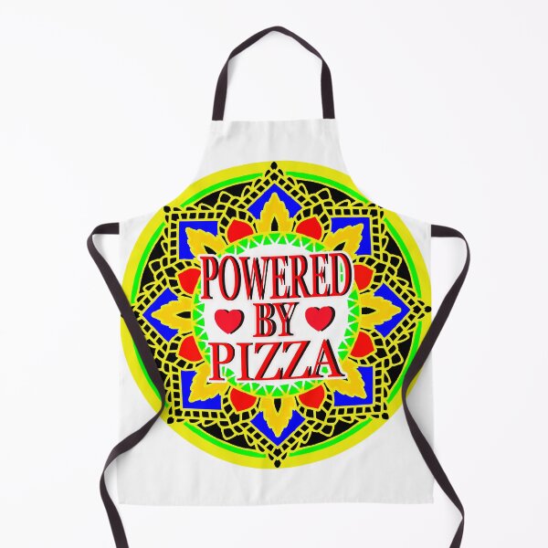 Item preview, POWERED BY PIZZA 2 designed and sold by EdwardMonet.