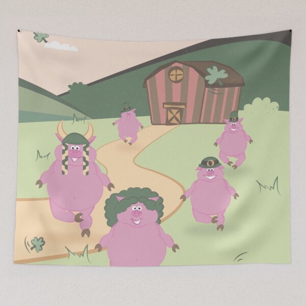 Item preview, Celtic Pigs  designed and sold by BookBuzz.