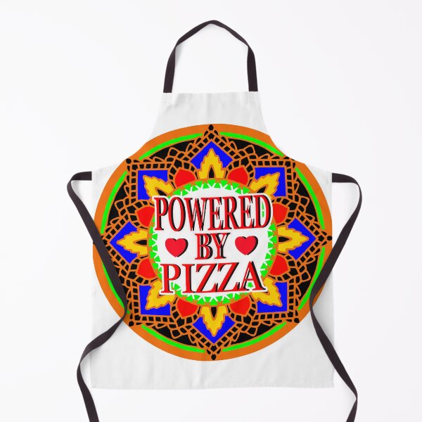 Item preview, POWERED BY PIZZA 3 designed and sold by EdwardMonet.