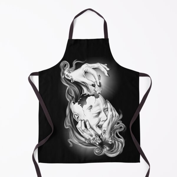 Item preview, My Lucid Nightmare- Illustrative Portrait designed and sold by Anicatattoos.