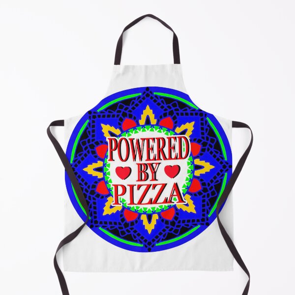 Item preview, POWERED BY PIZZA 6 designed and sold by EdwardMonet.