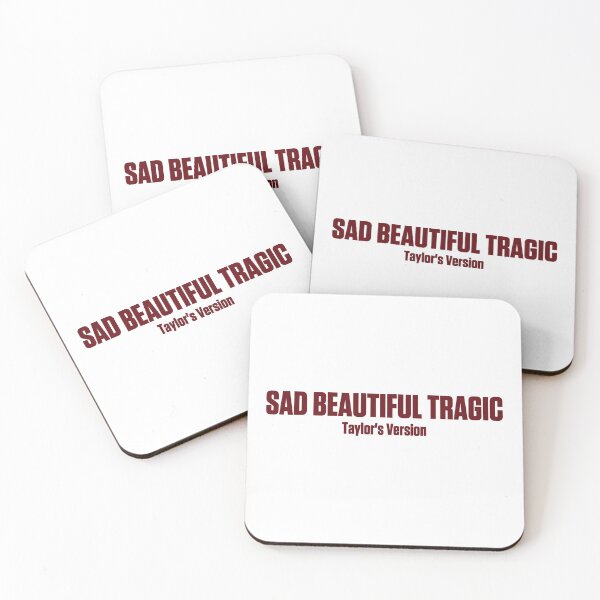 Item preview, red Taylor swift taylors version sad beautiful tragic designed and sold by TheLastMayDay.