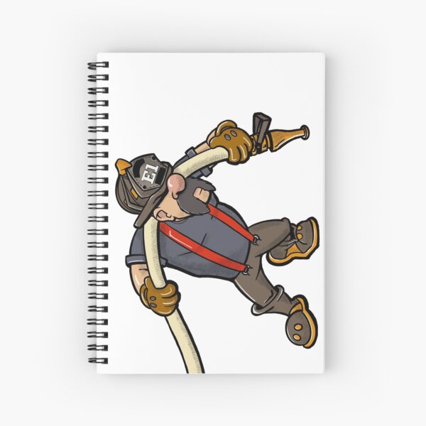 Nozzle Man E1 Spiral Notebook