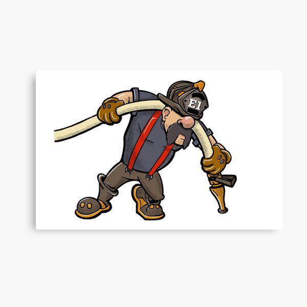 Nozzle Man E1 Canvas Print