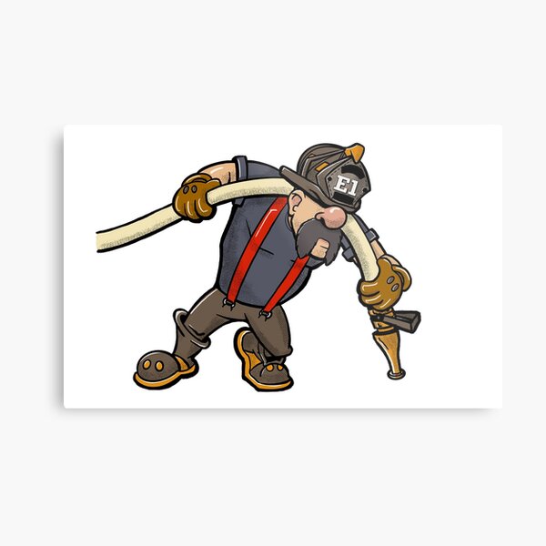 Nozzle Man E1 Metal Print
