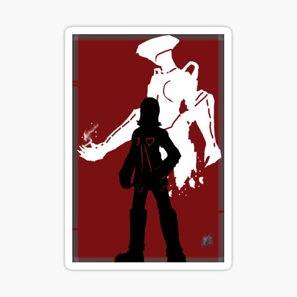 I am Thou Series - Persona 2 Eternal Punishment - Maya Amano and Artemis Sticker