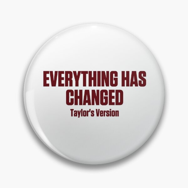 Item preview, red Taylor swift taylors version everything has changed designed and sold by TheLastMayDay.