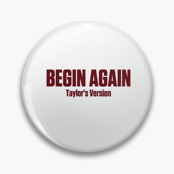 Item preview, red Taylor swift taylors version begin again designed and sold by TheLastMayDay.