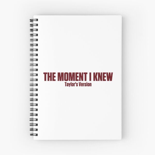 Item preview, red Taylor swift taylors version the moment I knew designed and sold by TheLastMayDay.