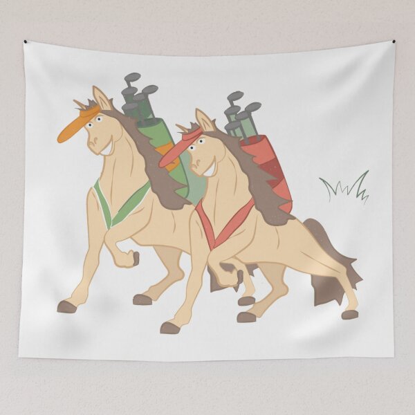 Item preview, Horse Golfers designed and sold by BookBuzz.