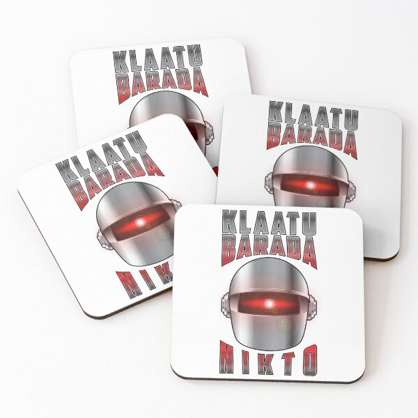 Item preview, The Day the Earth Stood Still, Gort, 1951, Klaatu Barada Nikto, movie, film designed and sold by 4gottenlore.