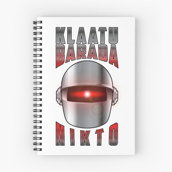 Item preview, The Day the Earth Stood Still, Gort, 1951, Klaatu Barada Nikto, movie, film designed and sold by 4gottenlore.