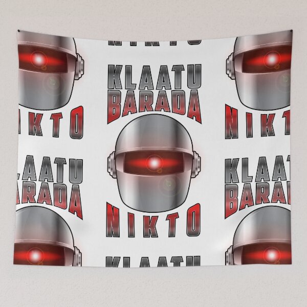 Item preview, The Day the Earth Stood Still, Gort, 1951, Klaatu Barada Nikto, movie, film designed and sold by 4gottenlore.