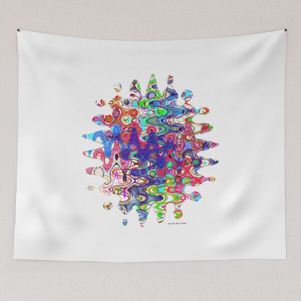 Item preview, Red neuronal de la piscina de olas designed and sold by ColorByBlank.