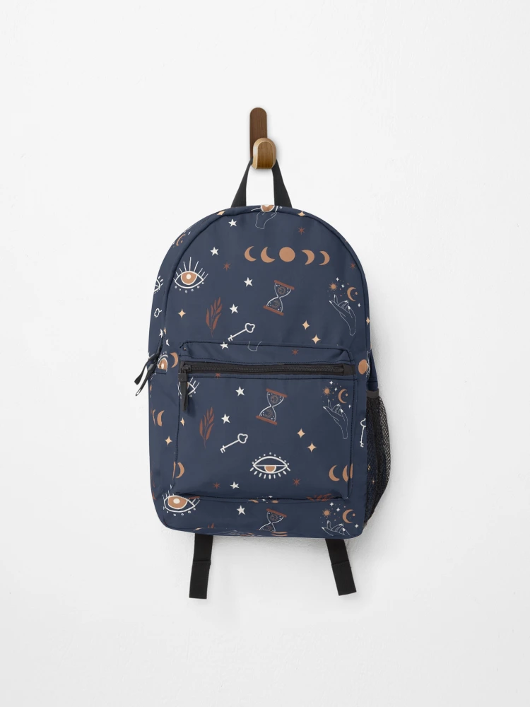 Thumbnail 1 of 3, Backpack, Ancient Egyptian Symbol Pattern designed and sold by PatternTale.