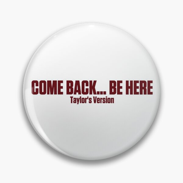 Item preview, red Taylor swift taylors version come back be here designed and sold by TheLastMayDay.