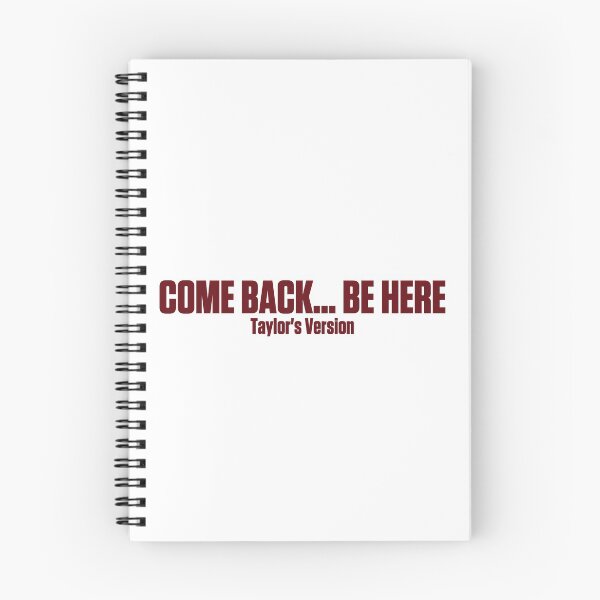 Item preview, red Taylor swift taylors version come back be here designed and sold by TheLastMayDay.