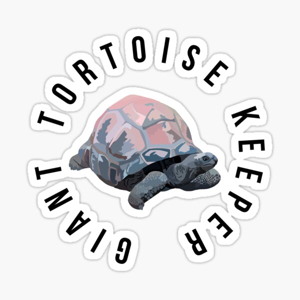 Item preview, Giant Tortoise Keeper  designed and sold by thezoogirl.
