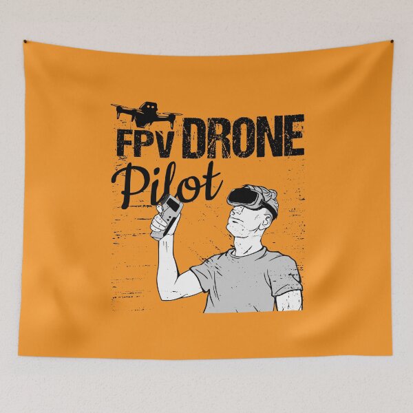 Item preview, Drone Pilot RC Quadcopter FPV Racing UAV Design designed and sold by brunsch-print.