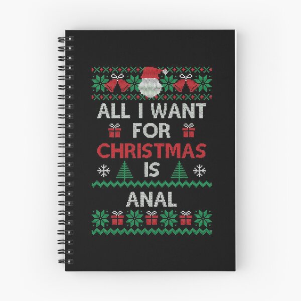 Item preview, All I Want For Christmas Is Anal Funny Ugly Sweater Xmas designed and sold by leinabrown.