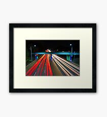 Peak Hour Traffic Framed Print