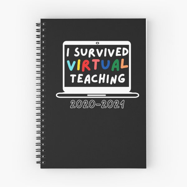 Item preview, I Survived Virtual Teaching 2021 Virtual Teaching designed and sold by Smileycreation.