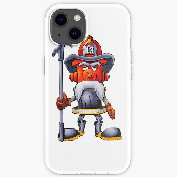 Ol' Timer Firefighter iPhone Soft Case