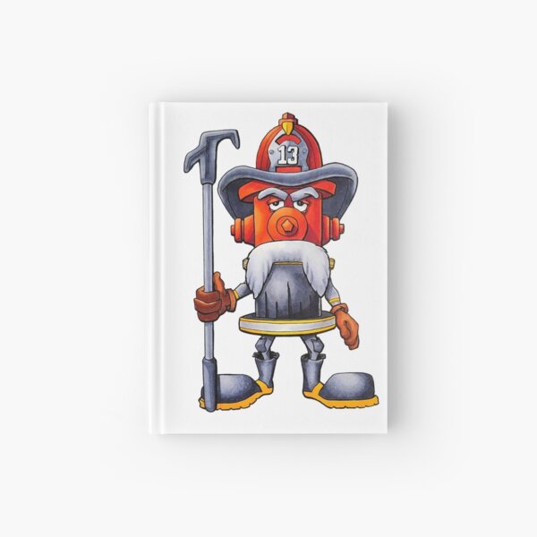 Ol' Timer Firefighter Hardcover Journal