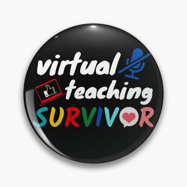 Item preview, I Survived Virtual Teaching 2021 Virtual Teaching, survivor designed and sold by Smileycreation.