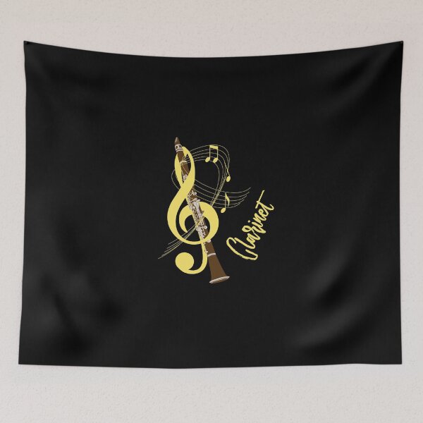 Item preview, Clarinet Musical Instrument Music Lovers S designed and sold by llcockroge.