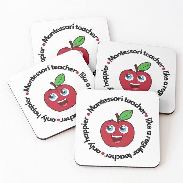 Item preview, Montessori teacher like a regular teacher only happier designed and sold by TeyMank.