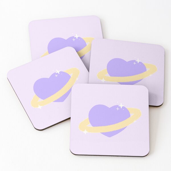 Item preview, Kawaii Cute Pastel Heart Planet designed and sold by Nabibibi.