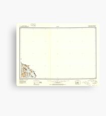 USGS TOPO Map Alaska AK Atlin 360556 1951 250000 Metal Print