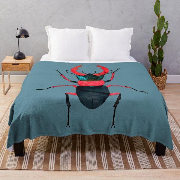 Item preview, Woodlands Insects. Stag bright beetle. designed and sold by ZheltakovaIana.