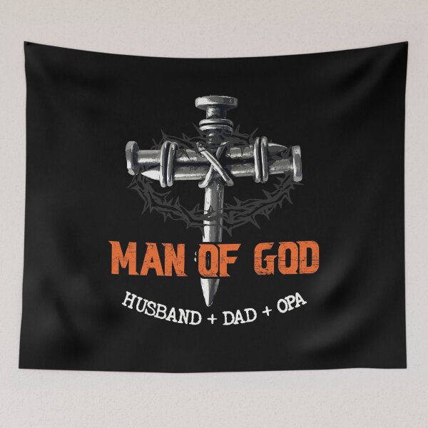 Item preview, Man Of God Husband Dad Opa Cool designed and sold by Dressed For  Duty.
