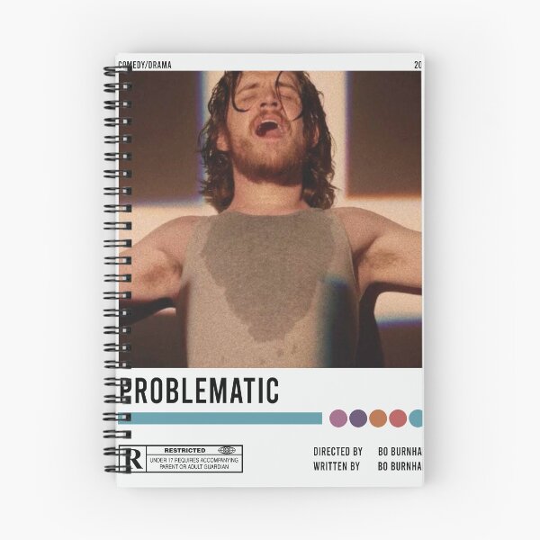 Item preview, Bo Burnham Inside Problematic Indie Aesthetic Poster designed and sold by bethanhey.